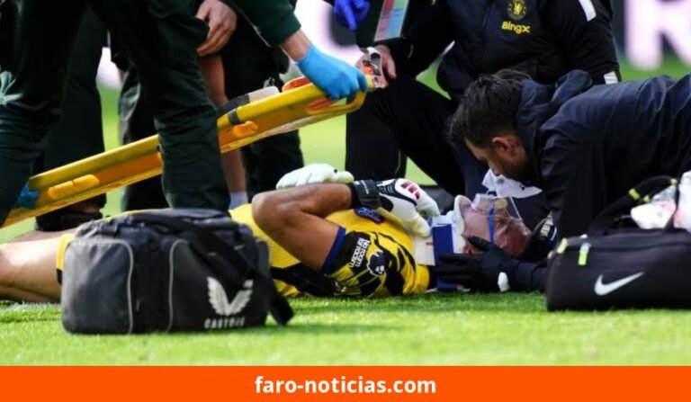 Dibu Martínez sufrió un fuerte choque de cabezas en Chelsea vs Everton y fue trasladado a un hospital