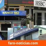 Bancos argentinos suspenderán atención presencial del 6 al 11 de noviembre