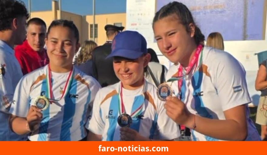 Quequén SUP conquista oro, plata y bronce en el Mundial de Stand Up Paddle 2026