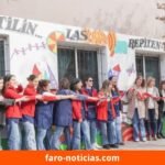 Inauguración del mural participativo en el Jardín de Infantes Pío XII de Necochea