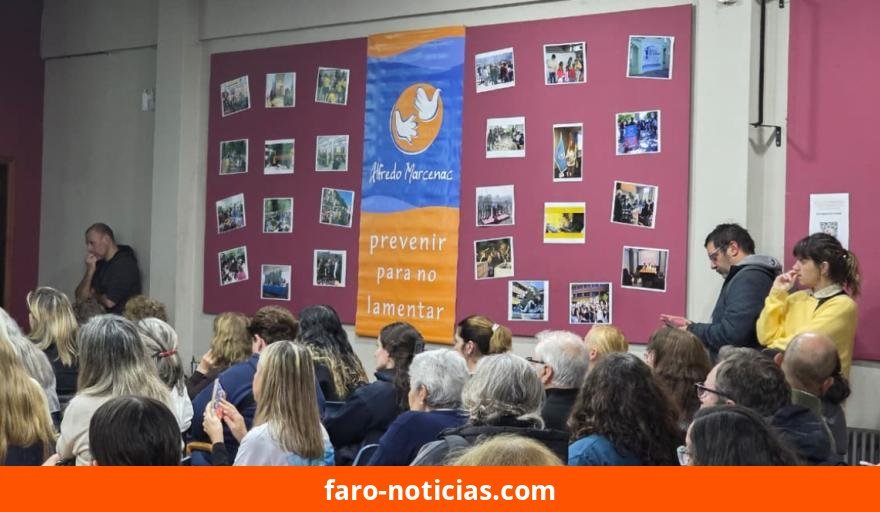 La Asociación Alfredo Marcenac celebró 20 años de trabajo por el desarme y la construcción de paz en Necochea