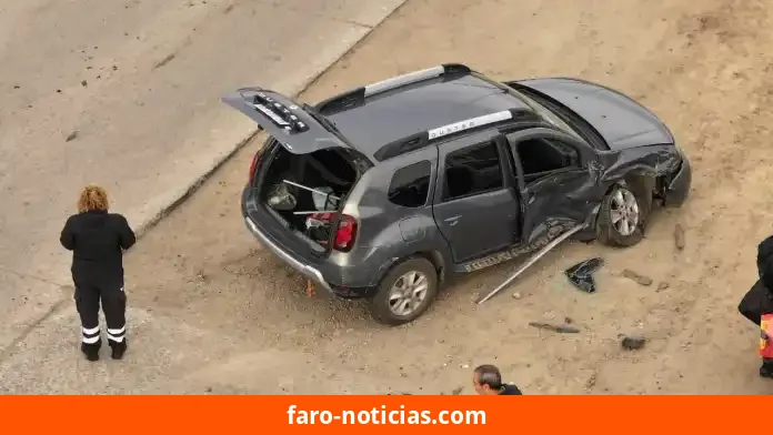 Fuerte colisión entre Renault Duster y Chevrolet Tracker moviliza a los servicios de emergencia en la Ruta 88, km 4