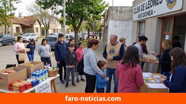 Club de Leones de Necochea organiza jornada solidaria integral el 17 de octubre