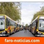Necochea: paro indeterminado de colectivos por deudas salariales de la UTA