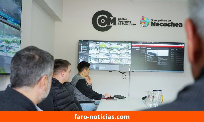 El Centro de Monitoreo de Necochea colaboró en el hallazgo de un auto sustraído en Trenque Lauquen