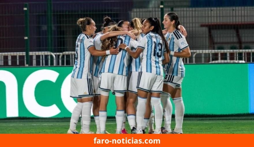 Argentina se impone 5-1 a Marruecos y avanza a octavos del Mundial Sub‑17 femenino