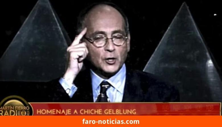 Emotivo homenaje a Chiche Gelblung en los Martín Fierro de Radio 2026
