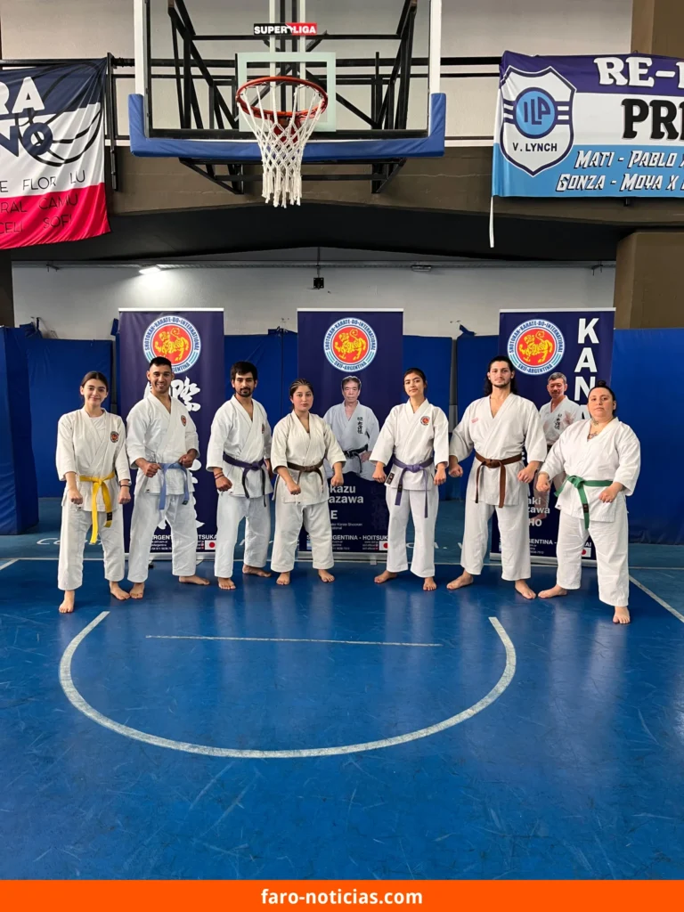 Karate en Necochea: Seminario internacional con Hanshi Hiroshi Ishikawa y la delegación local