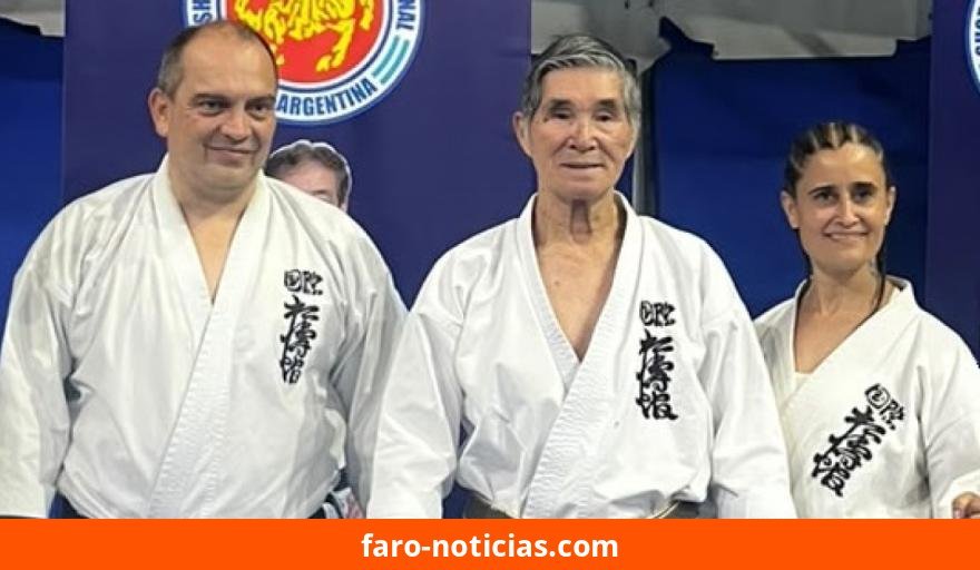 Karatecas de Necochea entrenaron con Hiroshi Ishikawa, referente internacional del Shotokan