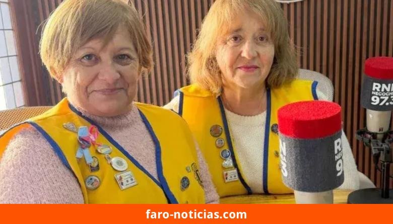 Club de Leones de Necochea impulsa colecta de alimentos y renueva su compromiso solidario