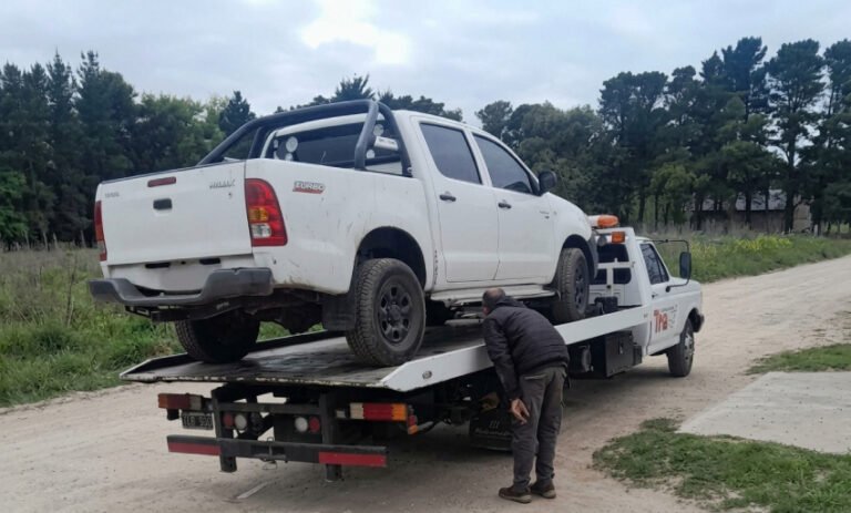 Roban una camioneta en Lobería y la hallan abandonada en Necochea