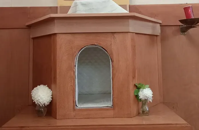 Profanación en la Parroquia Nuestra Señora de Pompeya: Monseñor Giobando condena el robo de hostias consagradas