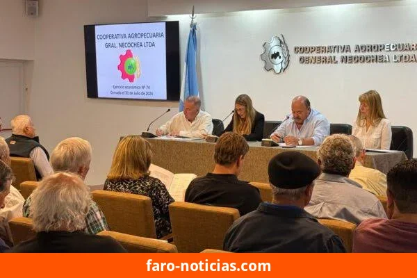 La Cooperativa Agropecuaria General Necochea convoca a Asamblea General Ordinaria para el sábado 24 de octubre