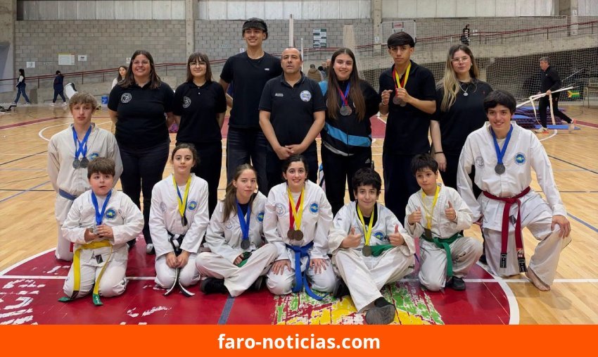 Taekwon-Do de Necochea brilla con múltiples medallas en el Campeonato Federal de Tres Arroyos