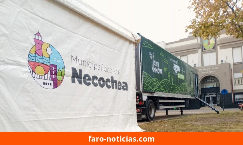 Larti Innova llega a Necochea con su camión educativo los días 27 y 28 de octubre