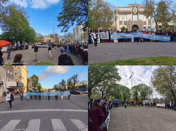 Necochea se moviliza en la Marcha Federal Universitaria en defensa de la educación pública