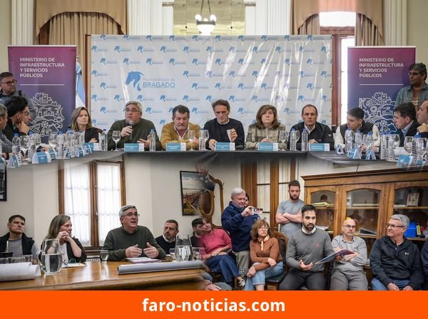 Javier Rodríguez lideró en Bragado la prevención hídrica por El Niño