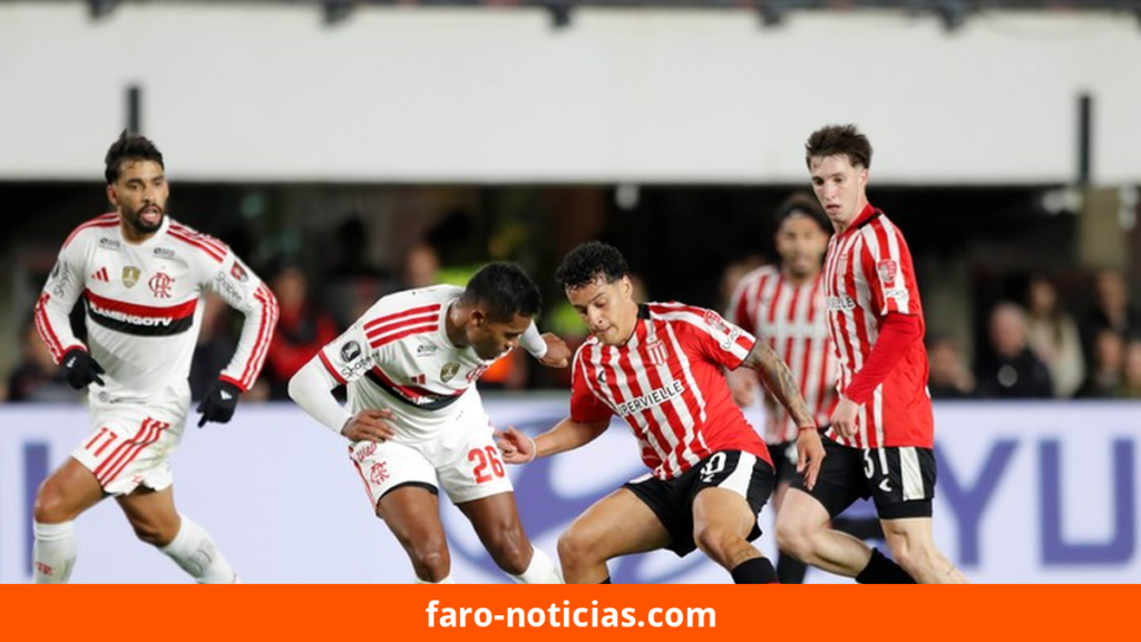 Estudiantes de La Plata empata 0‑0 con Flamengo en la ida de semifinales de la Libertadores