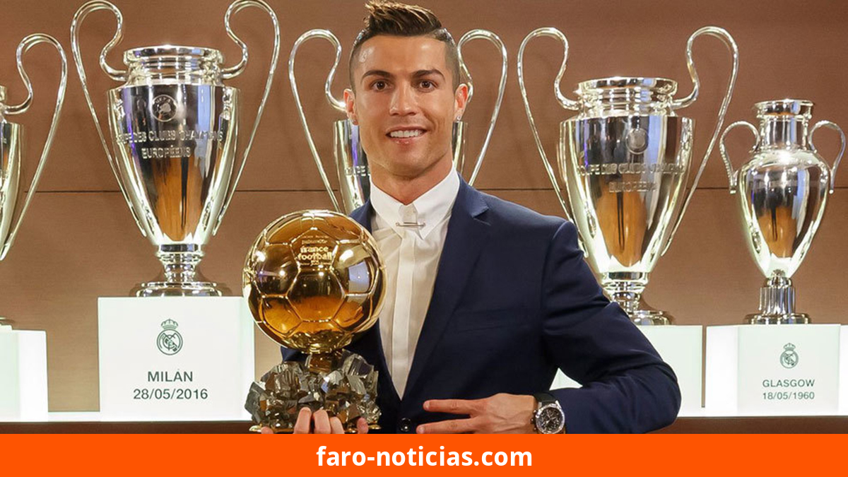 Cristiano Ronaldo lidera la votación del ‘Balón de Oro más grande de la historia’