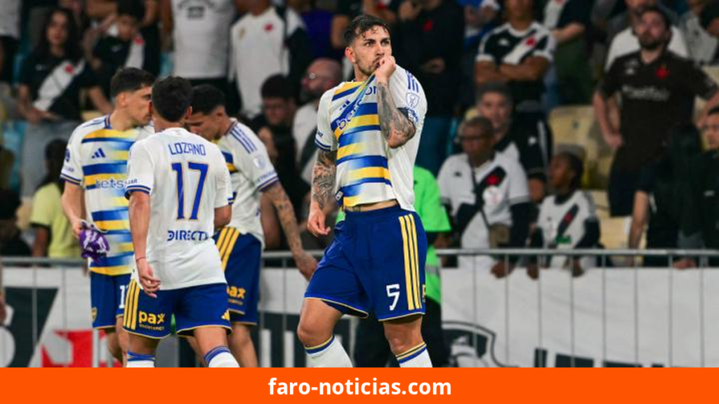 Boca remonta ante Vasco en el Maracaná y se clasifica a la final de la Copa Sudamericana