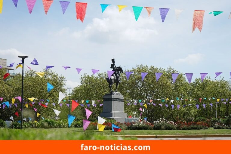 Necochea celebra 145 años con tres días de música, desfile y actividades en la Plaza Dardo Rocha