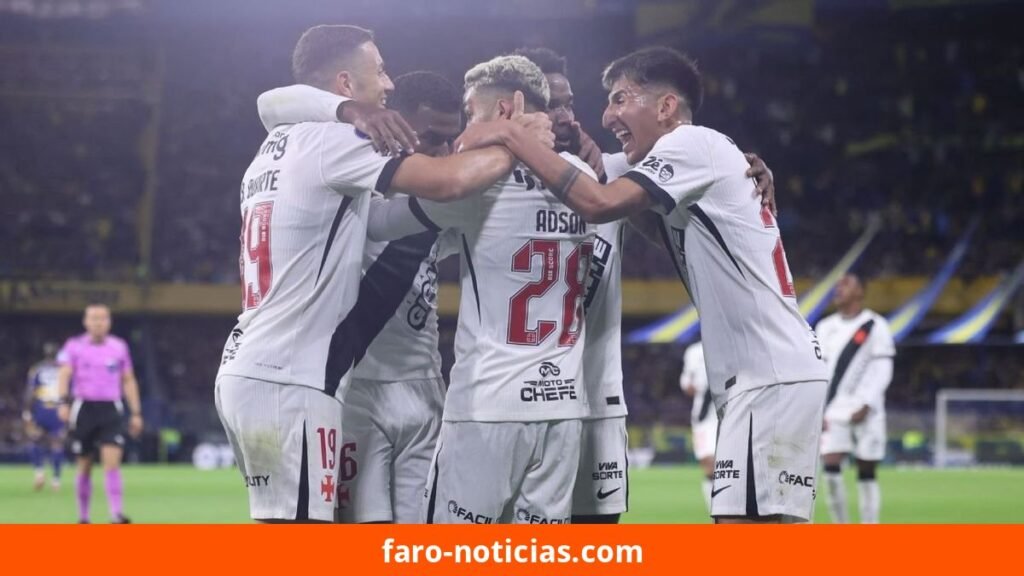 Boca cayó 0-1 ante Vasco da Gama en La Bombonera y definirá la serie en el Maracaná