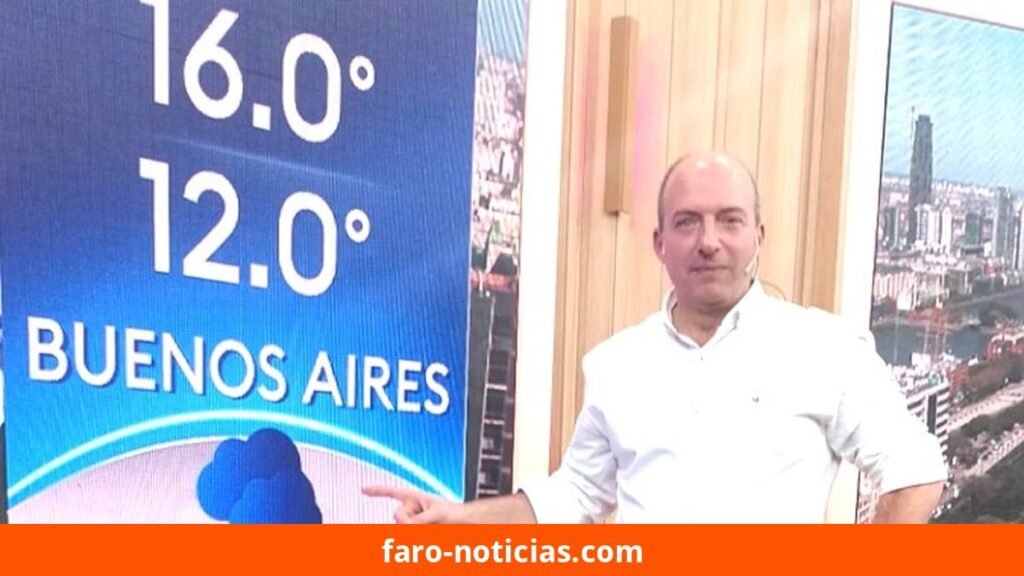 Fallece a los 58 años el histórico meteorólogo de Todo Noticias, Fernando Confessore