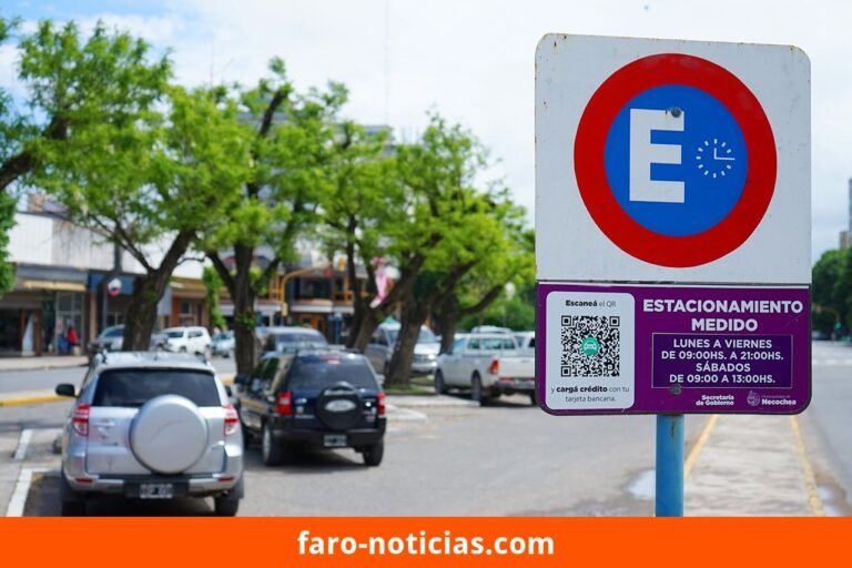 Estacionamiento Medido será gratuito en Necochea el viernes 16 y sábado 17 de octubre por el Día de la Madre