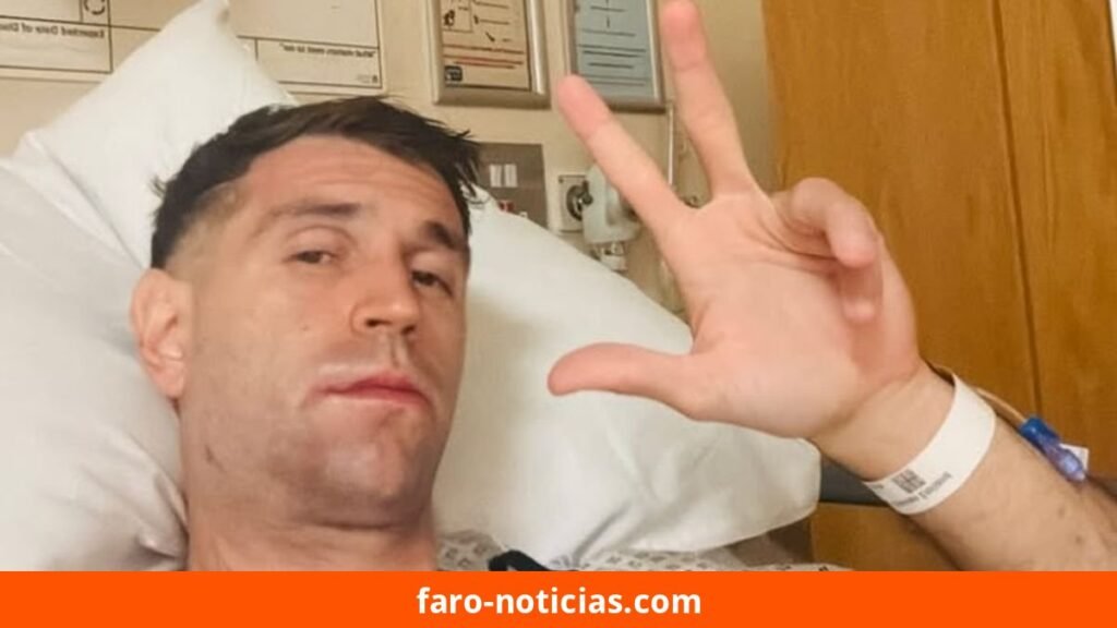 Dibu Martínez se recupera tras fractura de mandíbula: regreso previsto en 40 días