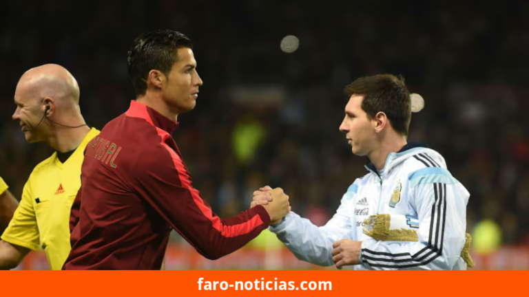Cristiano Ronaldo felicita a Lionel Messi por su despedida de la Selección Argentina