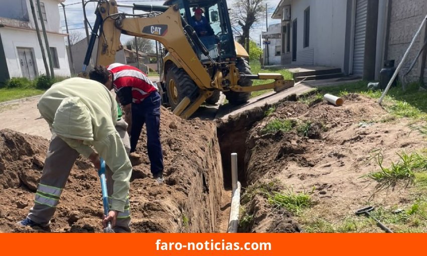 Municipalidad de Necochea y Quequén impulsan nuevas obras cloacales para mejorar la sanidad urbana