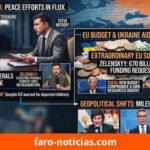 Europa en punto muerto: Putin abre la puerta a negociar, la UE debate fondos para Ucrania y Milei tensa el vínculo con Sánchez