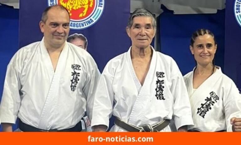 Hanshi Ishikawa brindó seminarios internacionales de karate en Buenos Aires con participación de SKIF Necochea