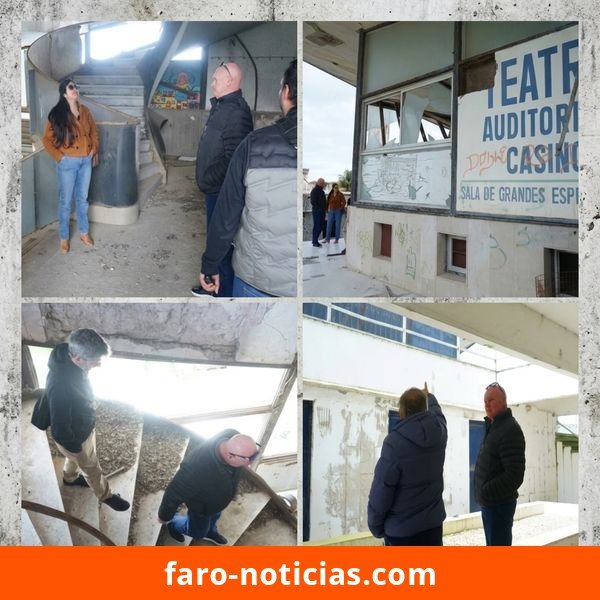 Recorrido guiado por el Teatro Auditórium antes de su subasta pública