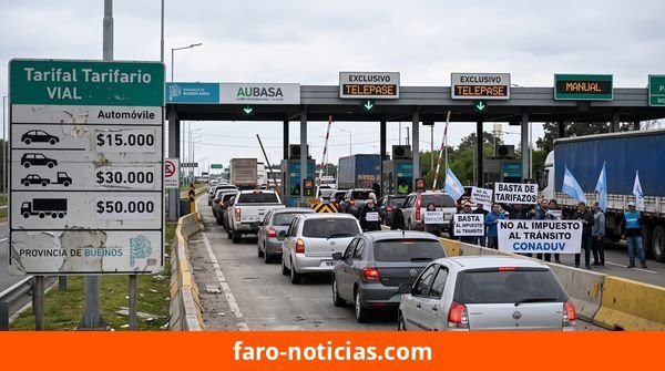Nuevo aumento en peajes bonaerenses genera malestar: incrementos de hasta 23% desde octubre