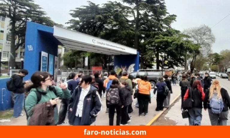 Evacuación preventiva en la Universidad Nacional de Mar del Plata tras amenaza por correo electrónico